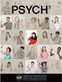 PSYCH 5, Introductory Psychology, 5th Edition